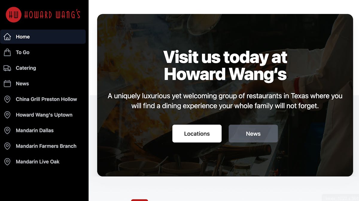 Howard Wang's Restaurants